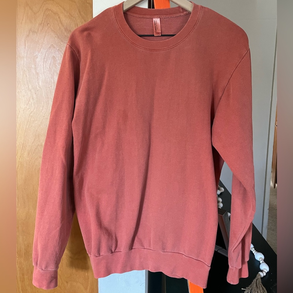 American Apparel terry sweater size S